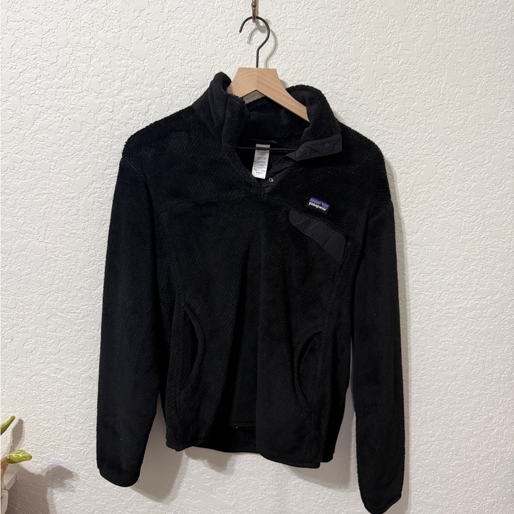 Patagonia Black Fleece Pullover Jacket